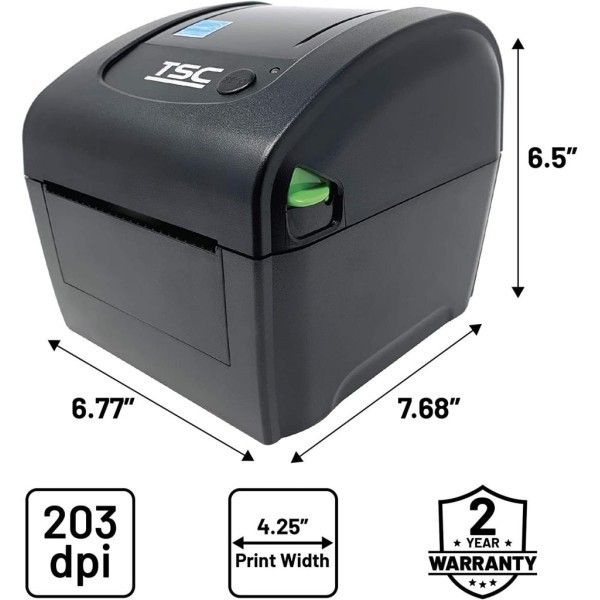 TSC DA210 Masaüstü Barkod Yazıcı