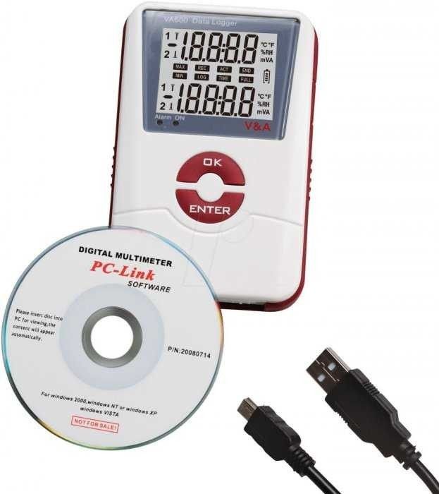 TT Technic VA-600-NH Isı Ve Nem Lazer Termometre