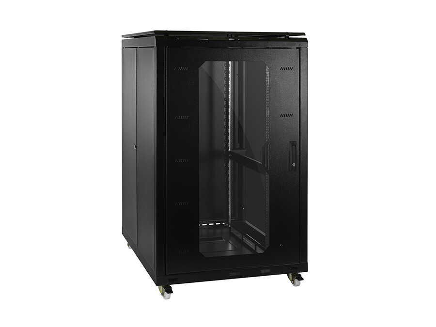 ULS 26U 800x1000 Dikili Tip Tekerlekli Rack Kabin