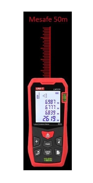 Unit LM50A 50M Lazer Mesafe Ölçer Lazermetre