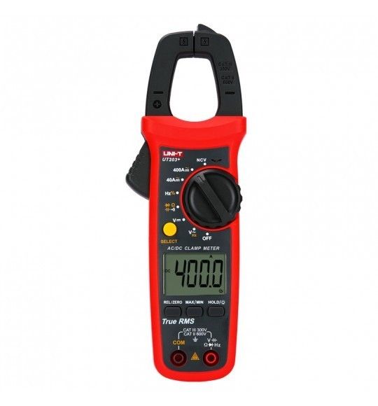 Unit UT203+ 600V 400a AC/DC NCV Pensampermetrer