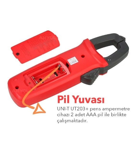 Unit UT203+ 600V 400a AC/DC NCV Pensampermetrer