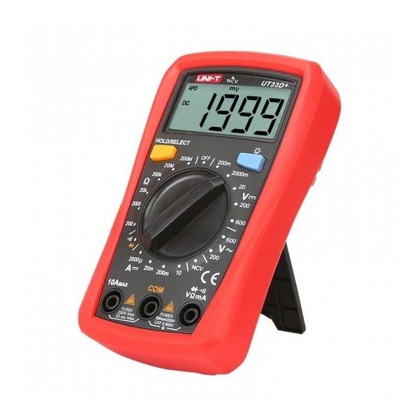 Unit UT33D+ AC/DC 600V 10A Ncv Dijital Multimere