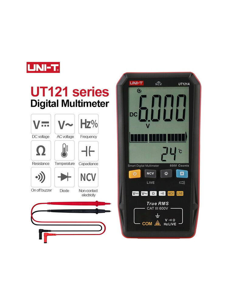 Unit UT121A Smart Dijital Multimetre