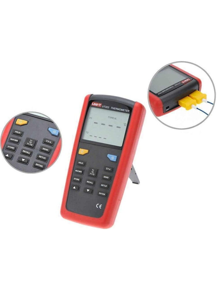 Unit UT322 Dijital Termometre (-250°C+1372°C)
