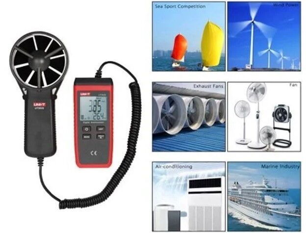 Unit UT363S Dijital Anemometre Rüzgar Ölçer