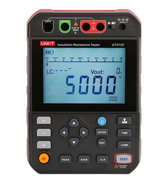 Unit UT513C Yüksek Voltaj İzolasyon Meğeri