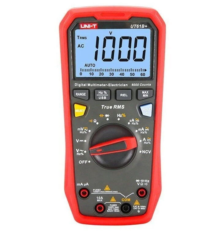 Unit UT61B+ Modern Dijital Multimetre
