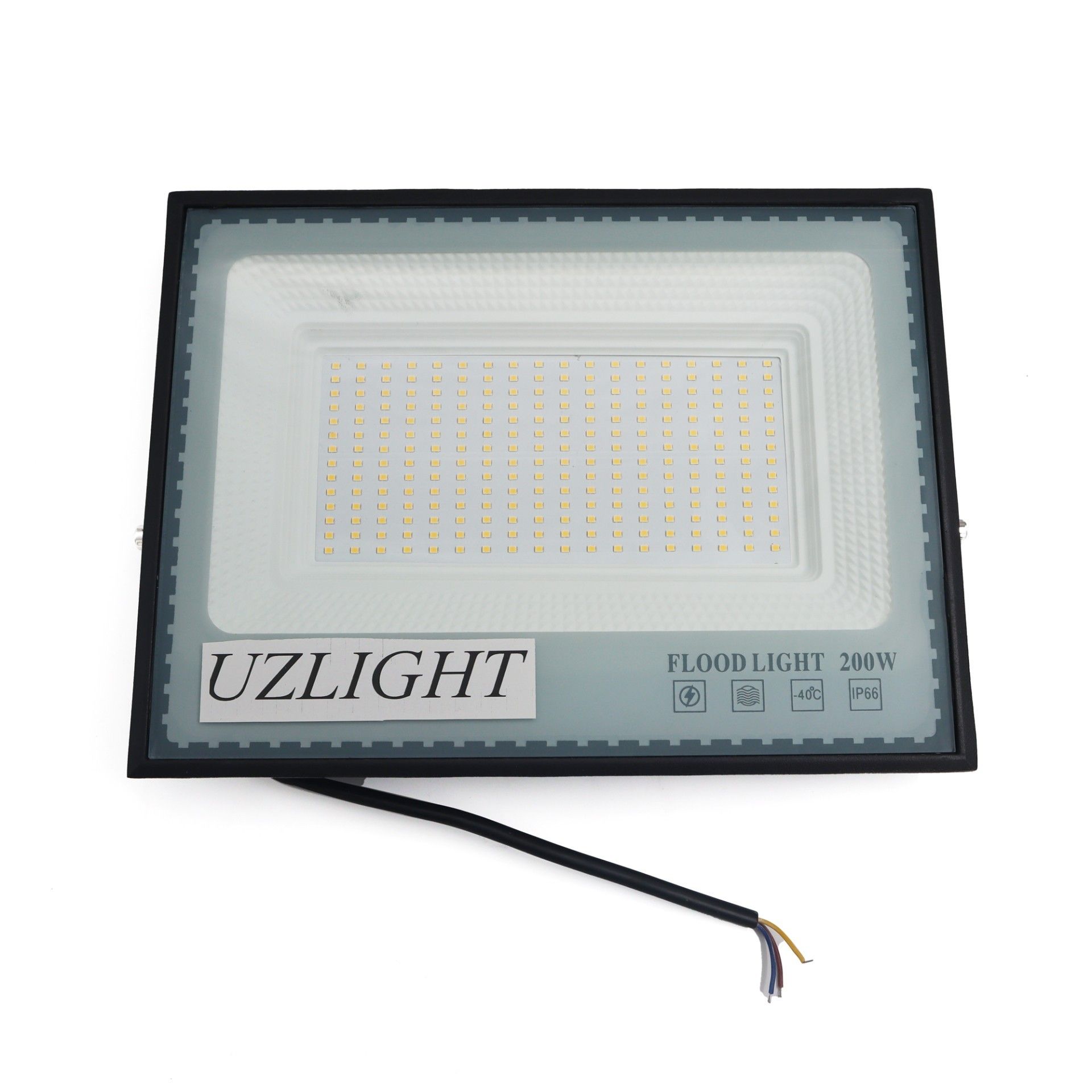Uzlight Slim 200W Led Projektör Sarı