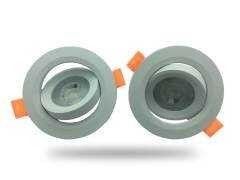 Uzlight Uzcob 5W Hareketli Yuvarlak Spot Beyaz