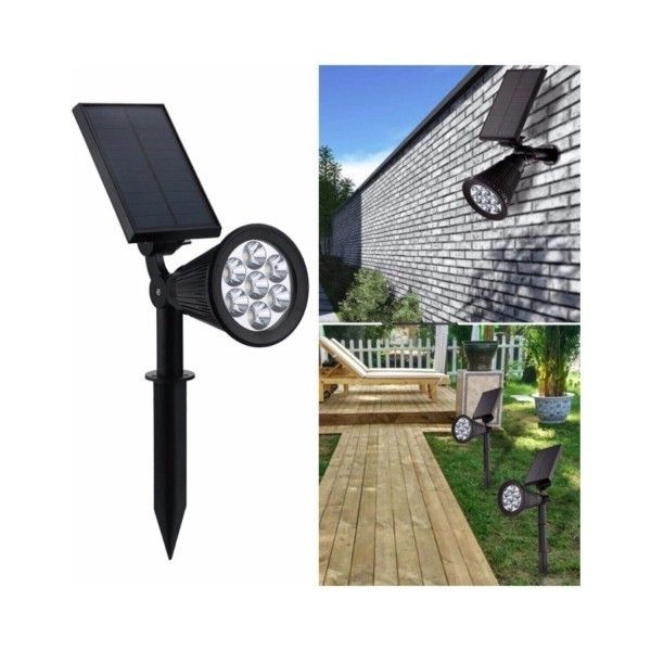 Uzlight Uzsol 2W Solar Led Bahçe Armatür Gün Işığı