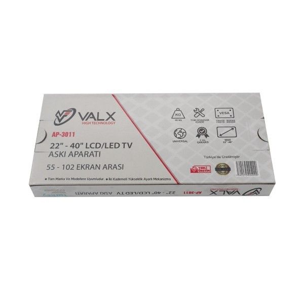 Valx AP-3011 22-40 inç Sabit Lcd Askı Aparatı
