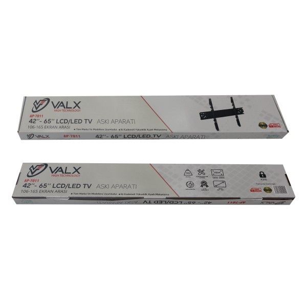 Valx AP-7011 42-65 inç Sabit Lcd Askı Aparatı