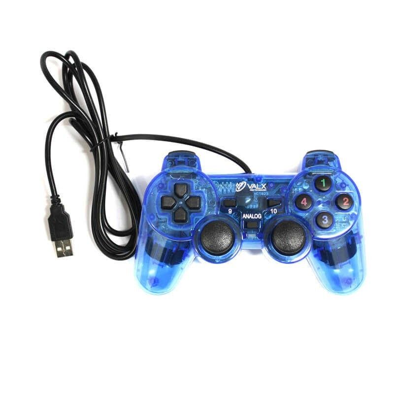 Valx J-102 Kablolu Usb PC Oyun Kolu Işıklı