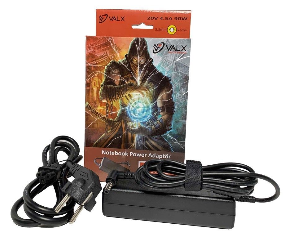Valx LA-20055 20V 4.5A 5.5x2.5 Notebook Adaptör