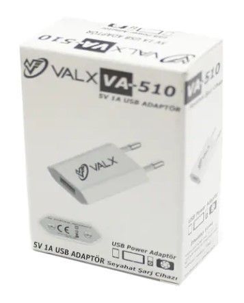 Valx VA-510 5V 1A Usb Adaptör