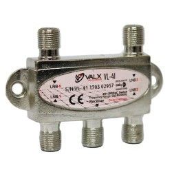 Valx VL-41 4x1 DiseqC Switch 4 Giriş 1 Çıkış