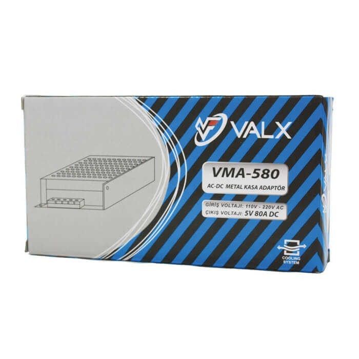 Valx VMA-580 5V 80A 400W Metal Kasa Adaptör