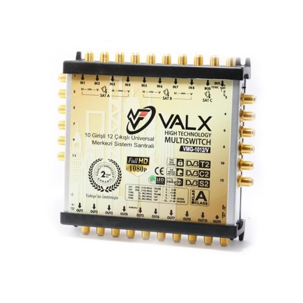 Valx VMG-1052V 52 Gold Çıkışlı Merkezi Sistem San.