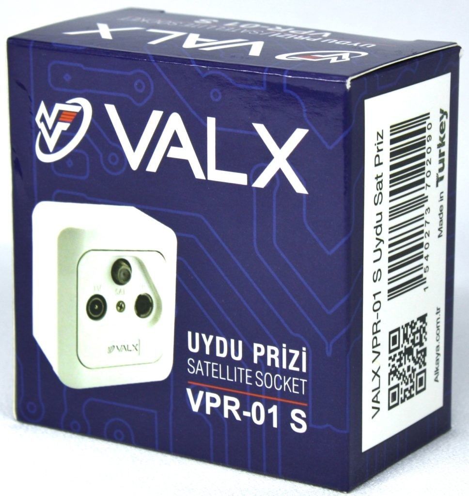 Valx VPR-01S Uydu Sat Priz