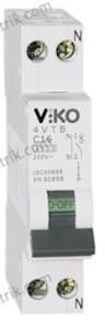 Viko 4VTB-3C63 3x63A C Otomat 4.5kA
