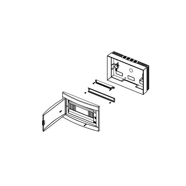 Viko 6 lı Sıva Altı Sigorta Kutusu
