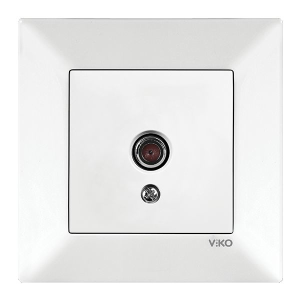 Viko Karre Meridian Beyaz Tv Prizi Sonlu Mekanizma