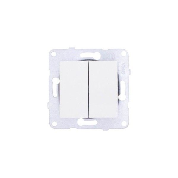 Viko Karre Meridian Beyaz Komütatör MEK+D/K