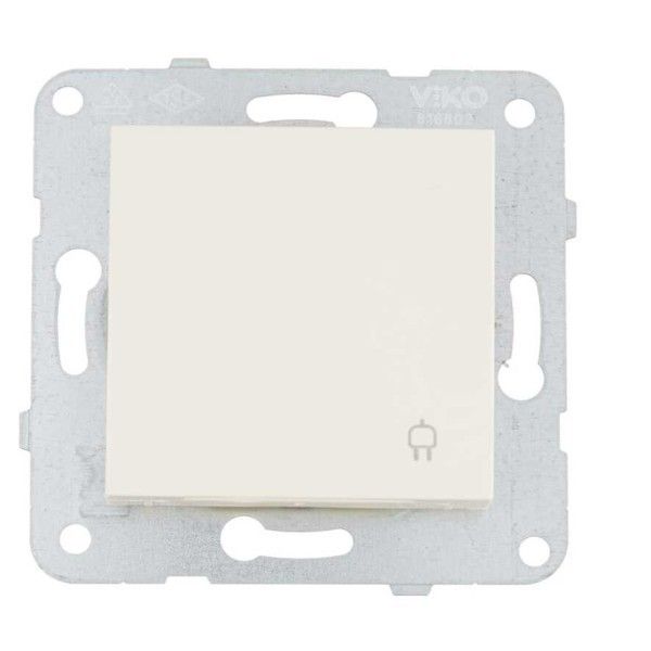 Viko Karre Meridian Krem Kapaklı Top. Priz Mek+D/K