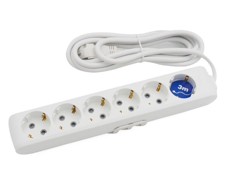 Viko Multilet Altılı 3m. ÇK Topr.Klem. Grup Priz