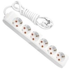 Viko Multilet Altılı 2m. ÇK Topr.Klem. Grup Priz