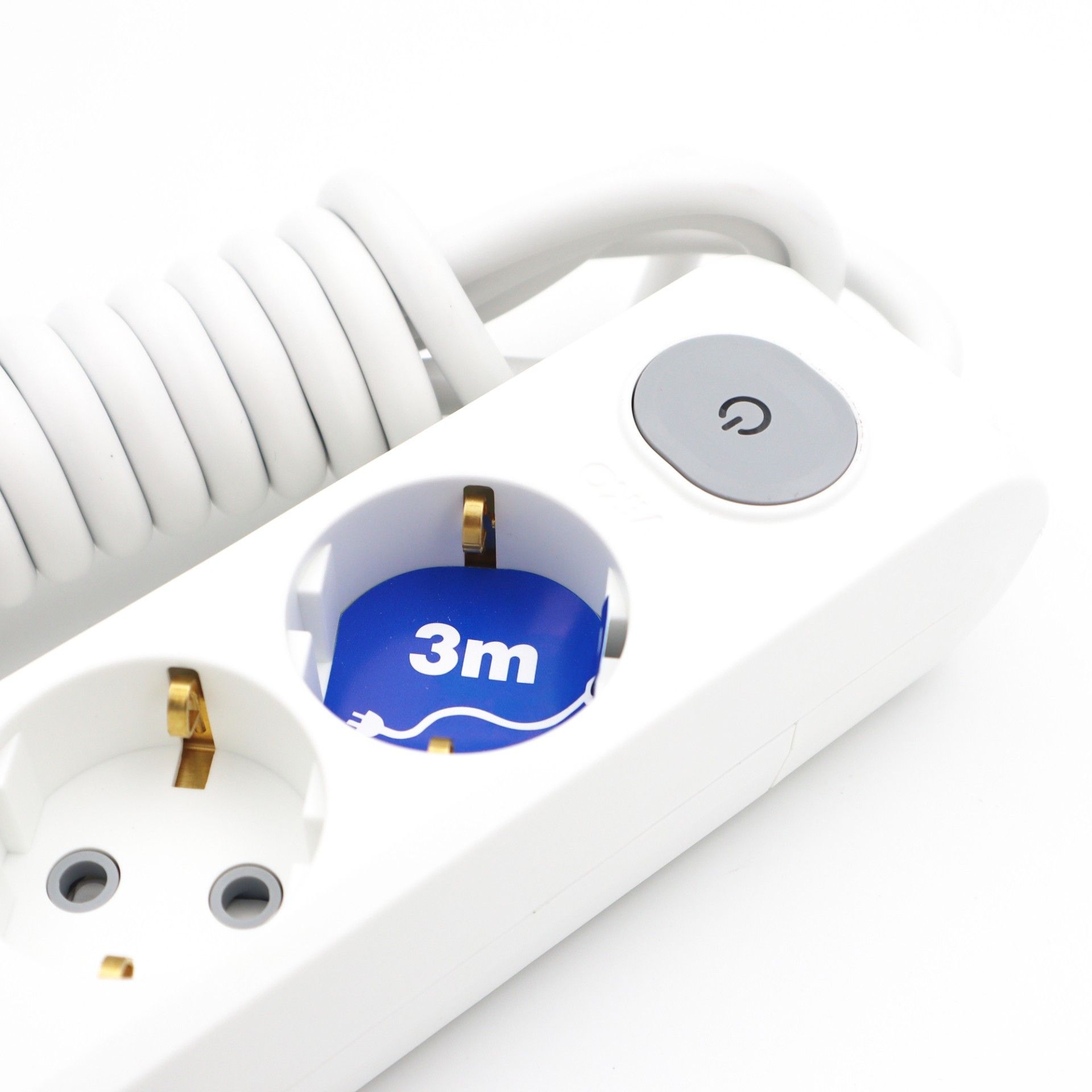 Viko Multilet Altılı 3m. ÇK Anahtarlı Grup Priz