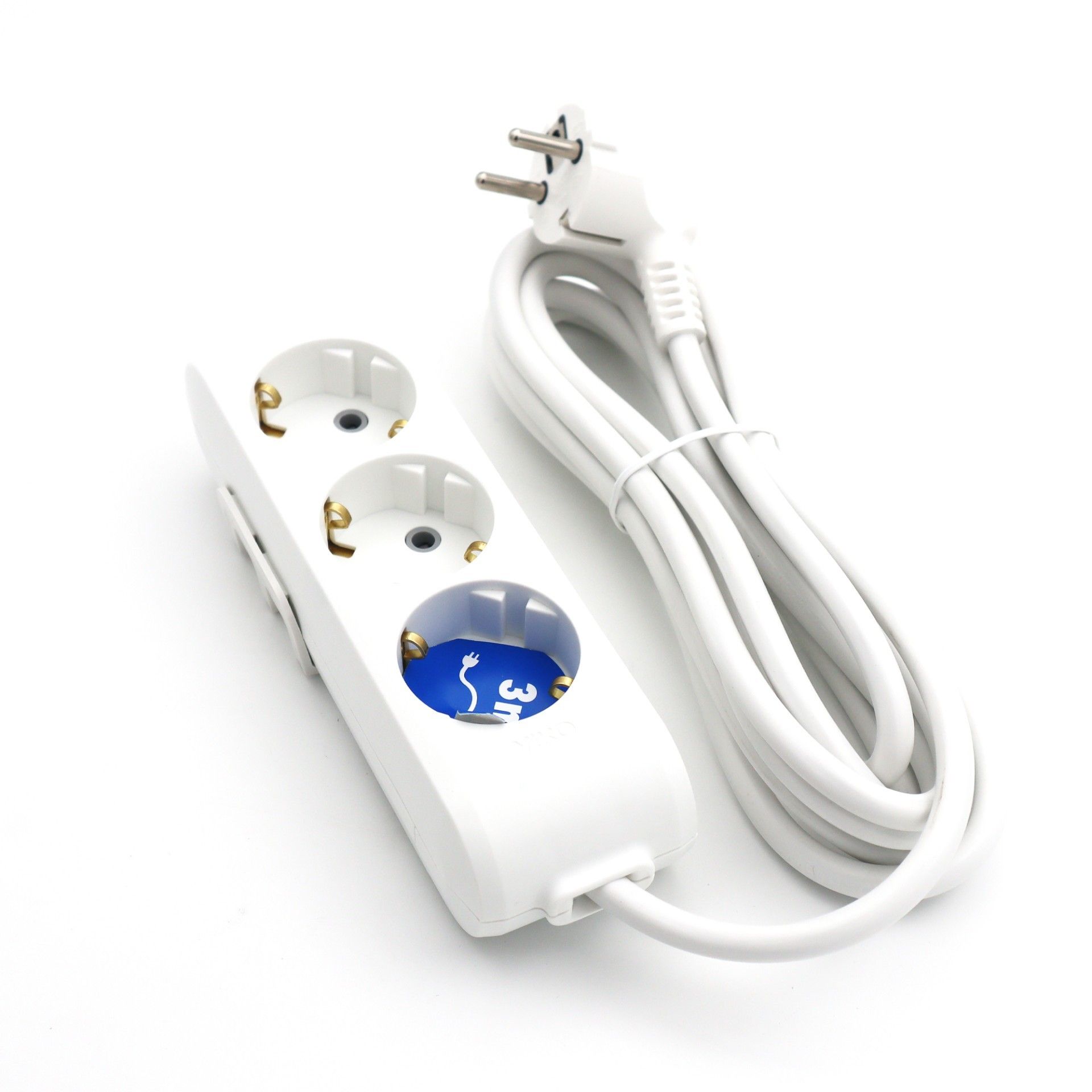 Viko Multilet Üçlü 3m. ÇK Topraklı Grup Priz