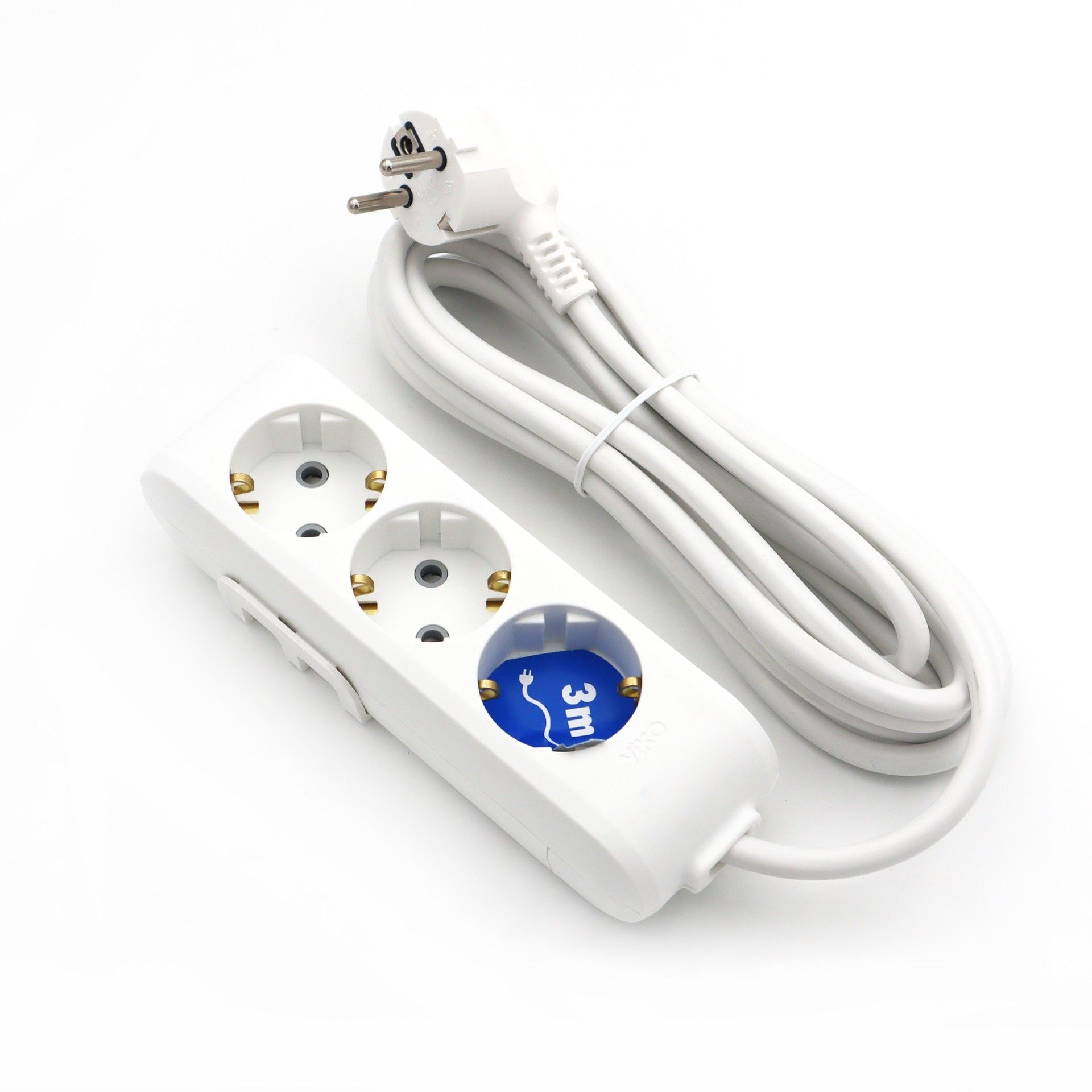 Viko Multilet Üçlü 3m. ÇK Topraklı Grup Priz