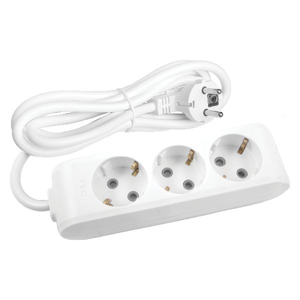 Viko Multilet Üçlü 1m. ÇK Topr. Klem. Grup Priz