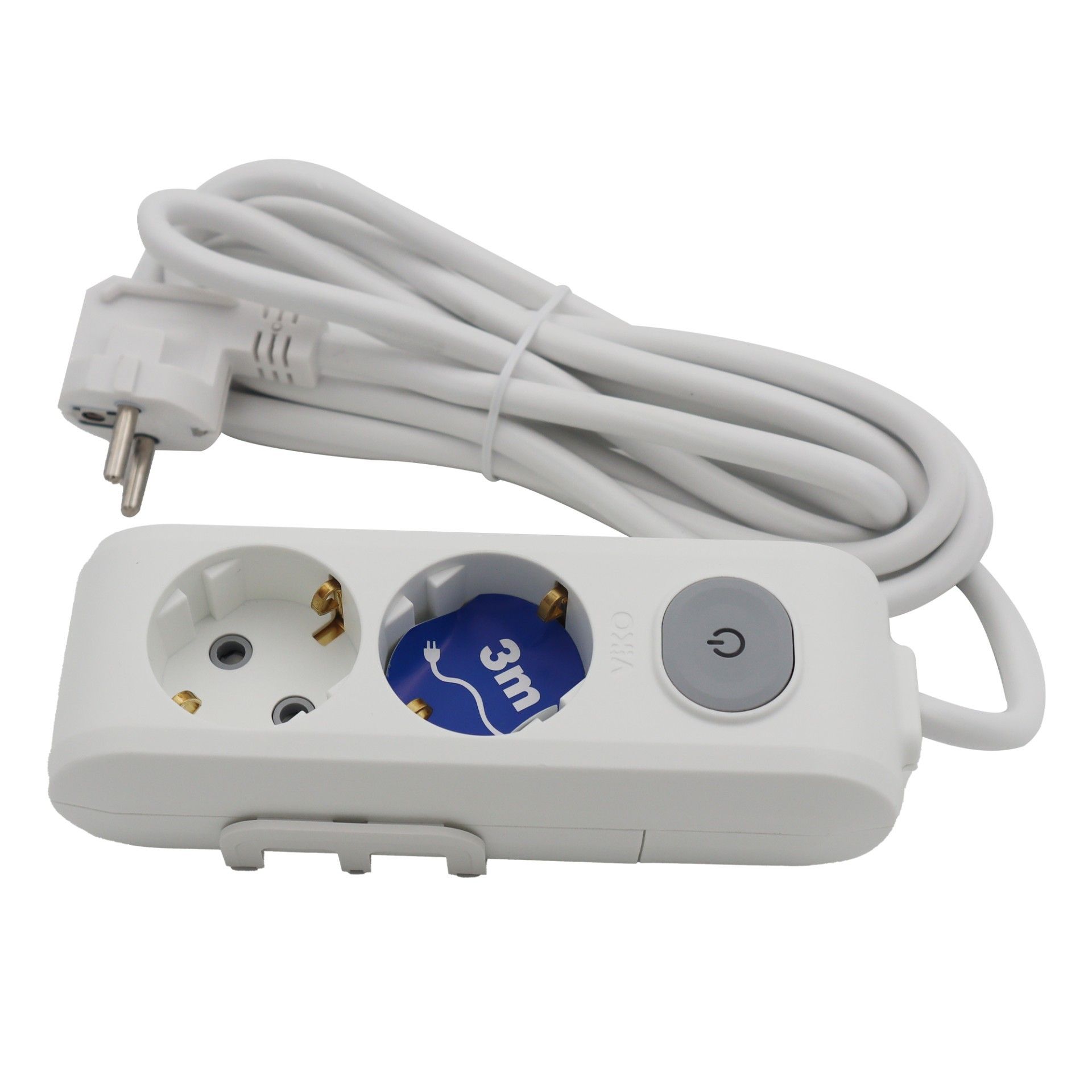 Viko Multilet İkili 3m. ÇK Anahtarlı Grup Priz