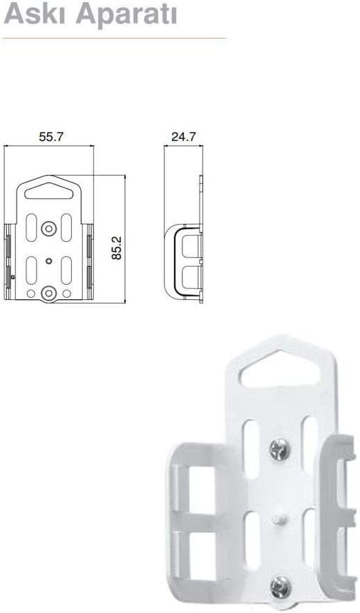 Viko Multilet Dörtlü 1m Ç.K. Topr. Grup Priz Siyah