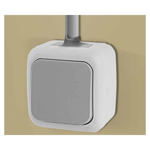 Viko Palmiye Gri Nemliyer Tekli Topraklı Priz