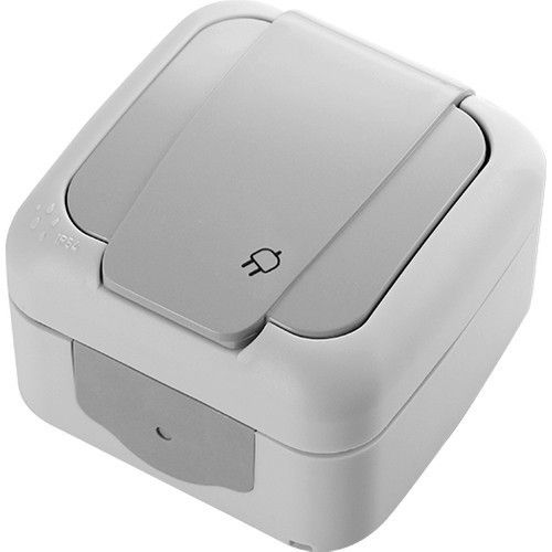 Viko Palmiye UPS Topraklı Priz Beyaz