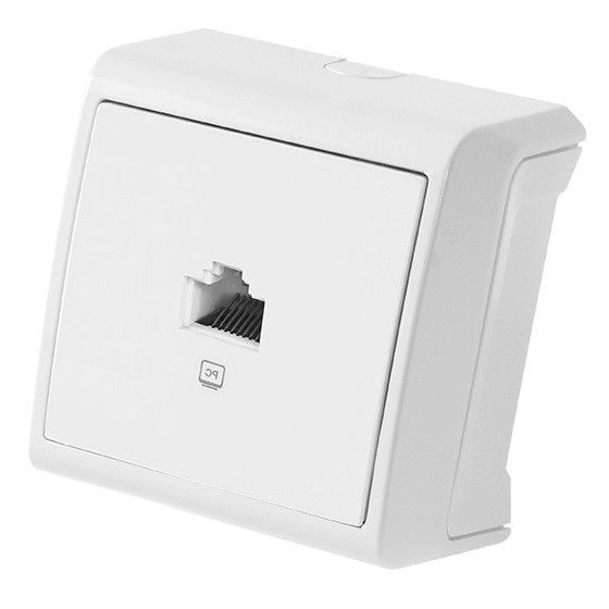 Viko Vera Meşe Tekli Data Cat5e