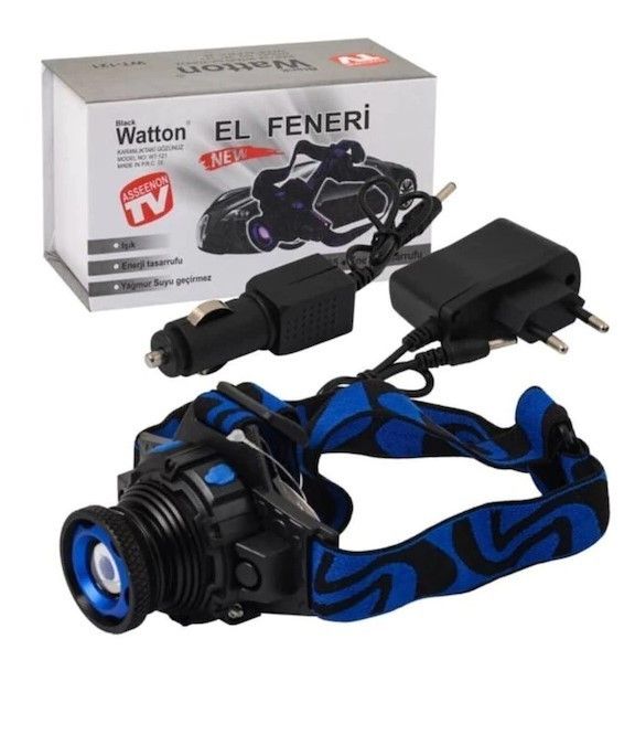 Watton WT-121 Q5 Ledli 3.7V Şarjlı Kafa Feneri