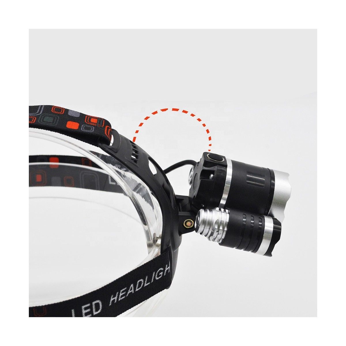 Watton WT-256 Şarjlı T6 Cree Led Kafa Feneri