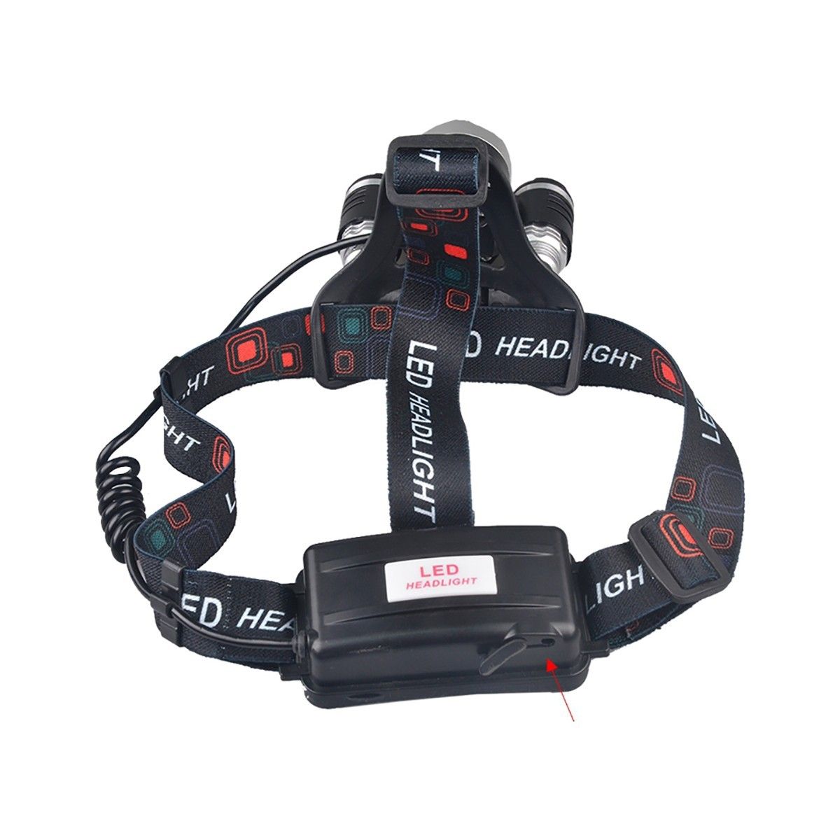 Watton WT-256 Şarjlı T6 Cree Led Kafa Feneri