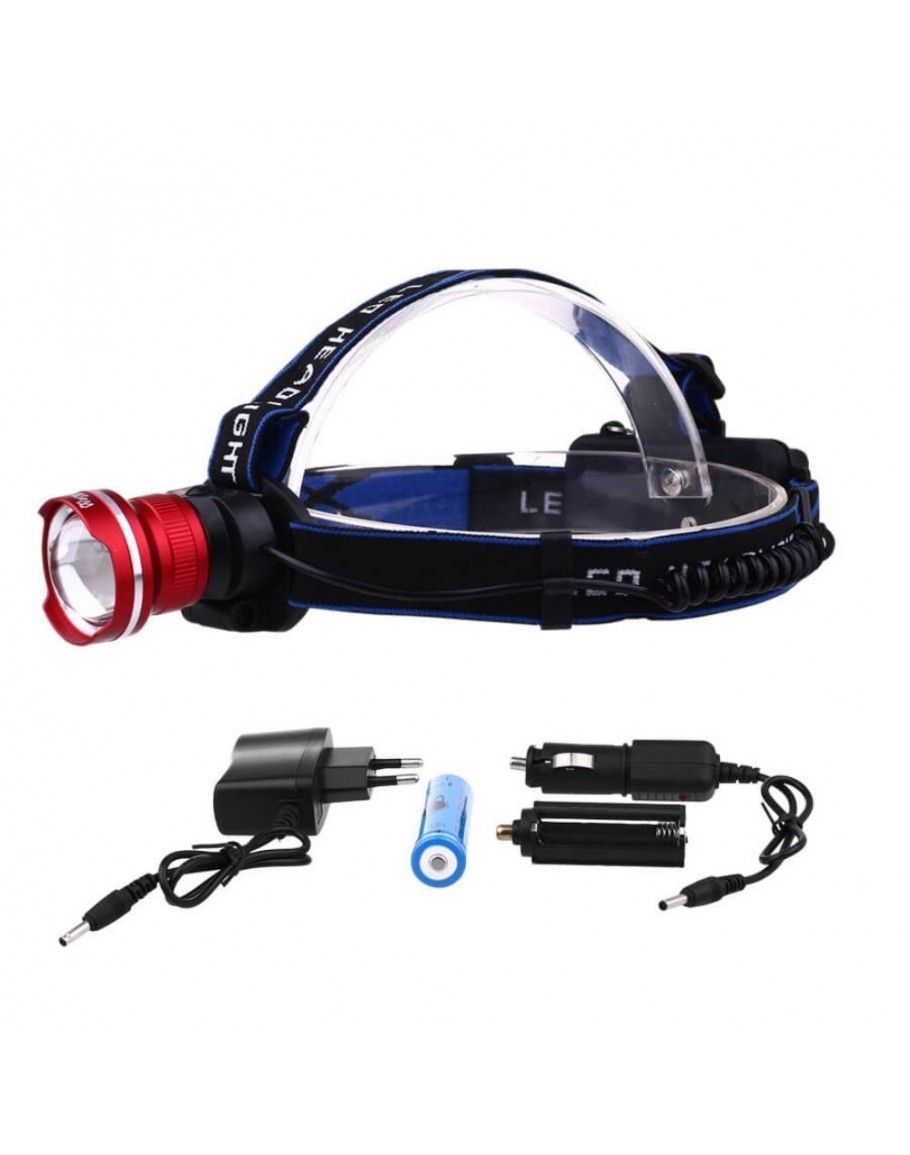 Watton WT-265 Q5 Ledli 3.7V Şarjlı Kafa Feneri