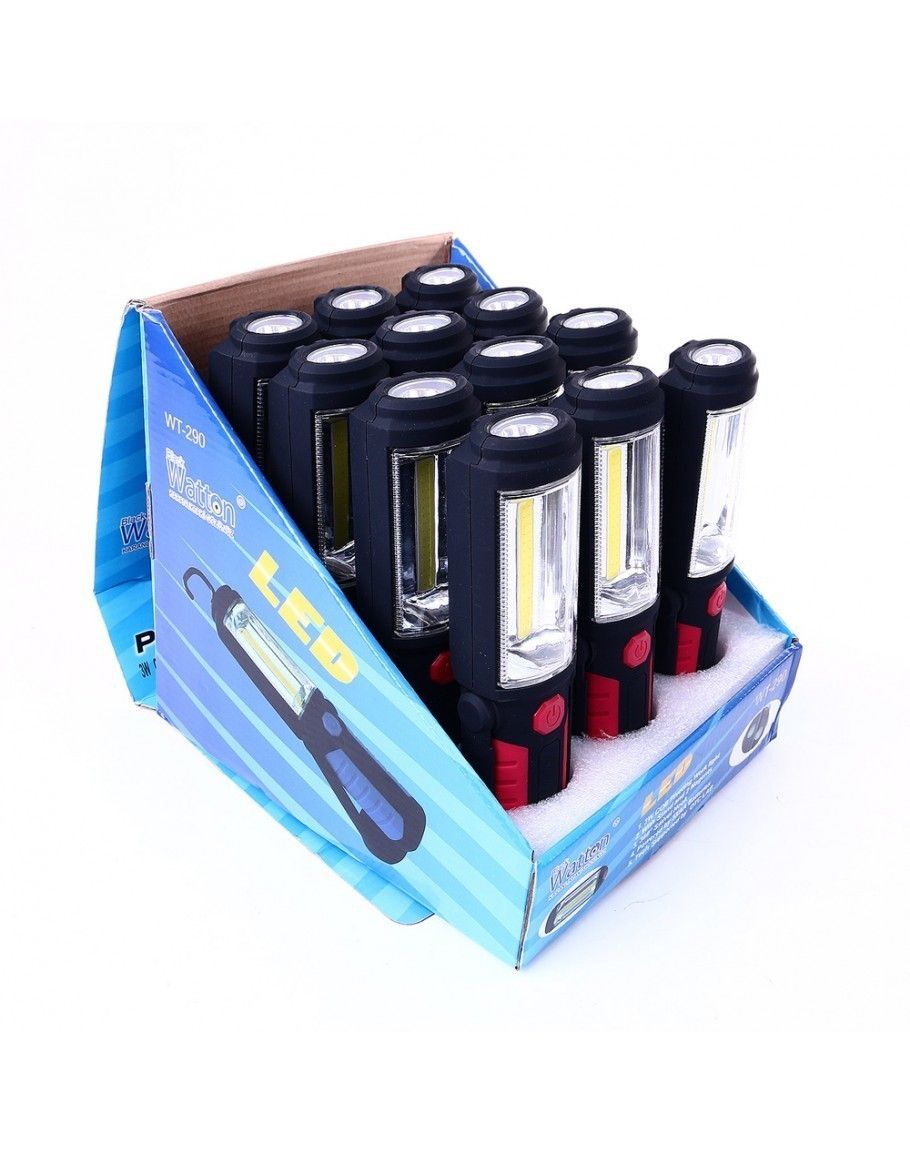 Watton WT-290 3W 3xAA Cob Led El Feneri