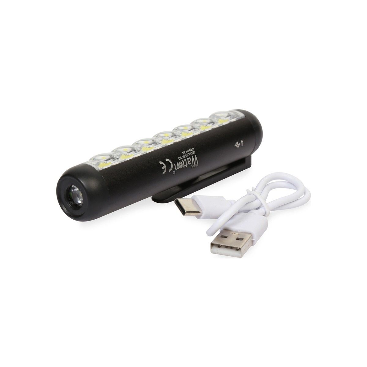 Watton WT-333 Şarjlı Kalem Tipi Metal El Feneri