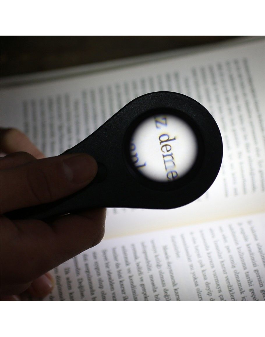 Watton WT-375 3cm Led Işıklı Mercek Büyüteç