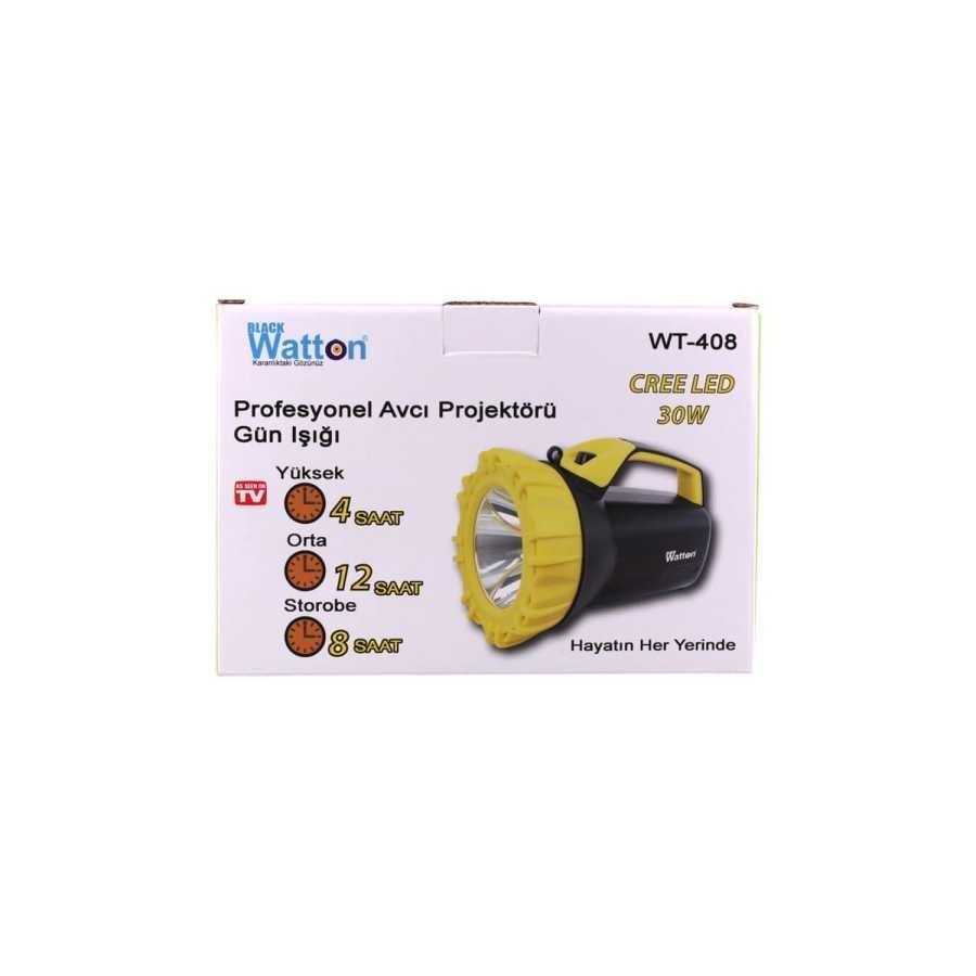 Watton WT-408 30W Profesyonel Avcı El Projektörü