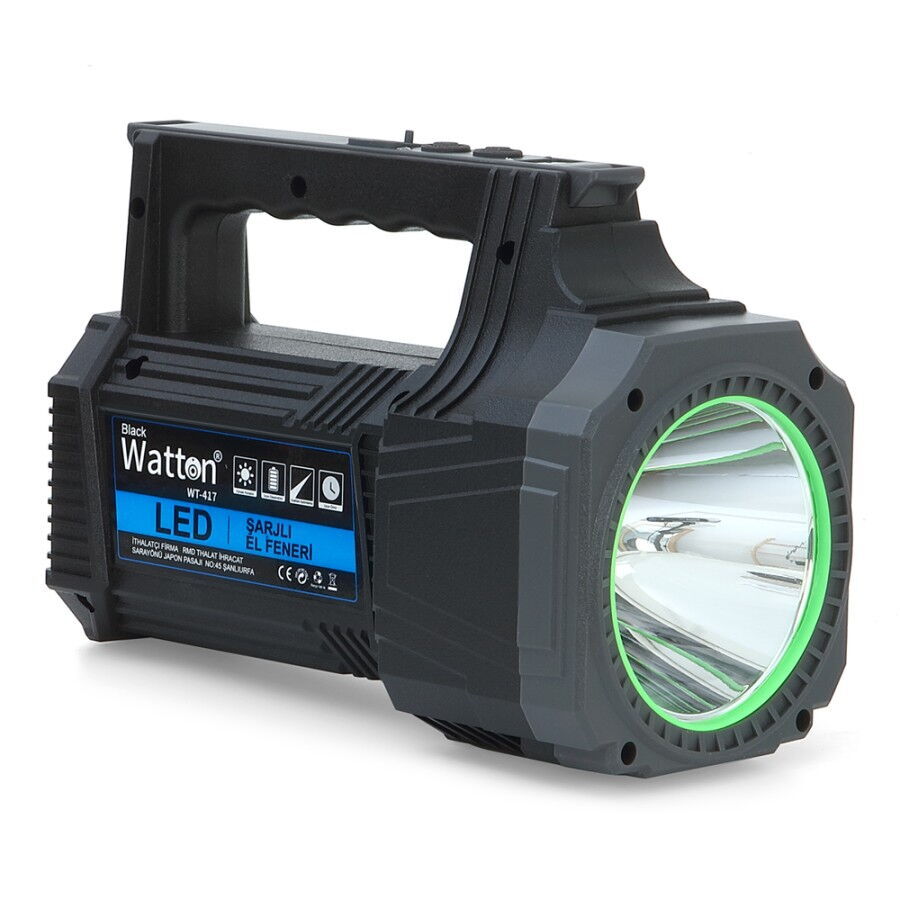 Watton WT-417 25W Şarjlı El Feneri