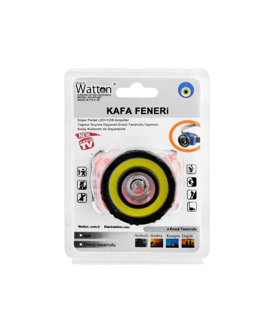 Watton WT-607 3xAAA Ledli Kafa Feneri